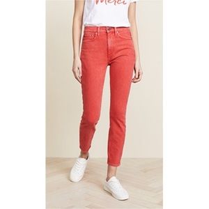 AO LA by Alice + Olivia Red Poppy Jeans